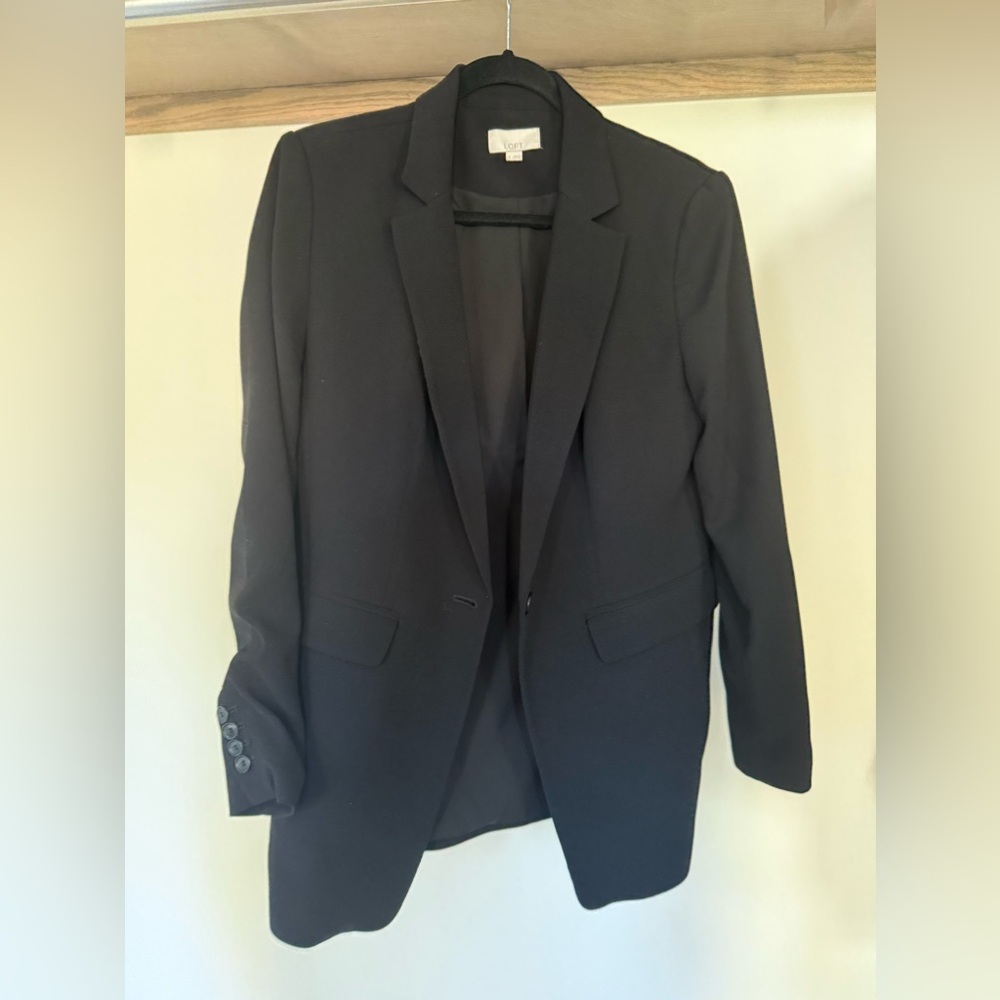 LOFT Oversized Black Blazer